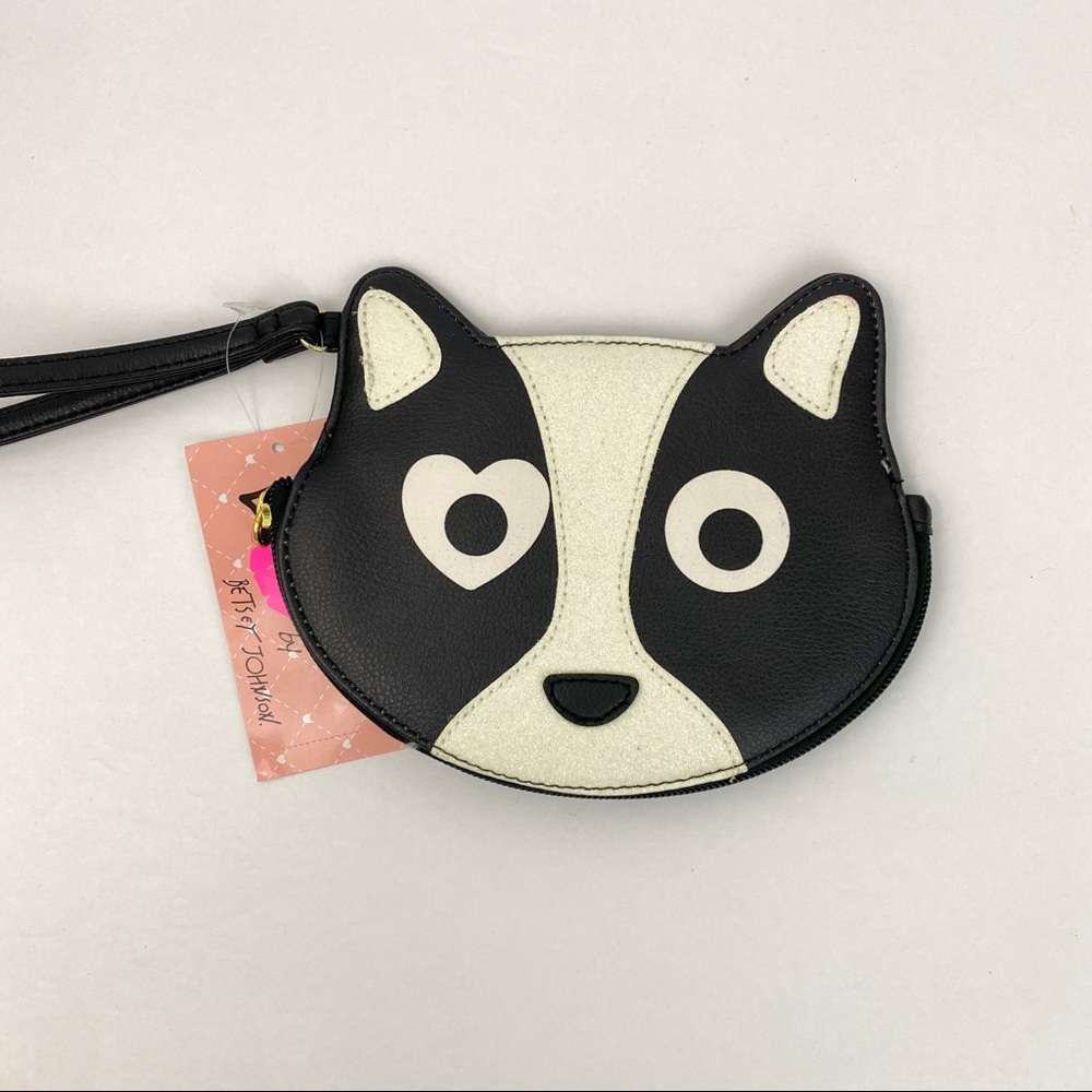 Betsey Johnson animal coin purse